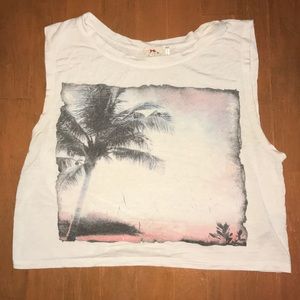 TROPICAL CROP TOP